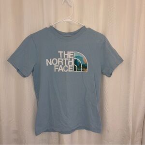 The North Face Storm Blue Logo Tee